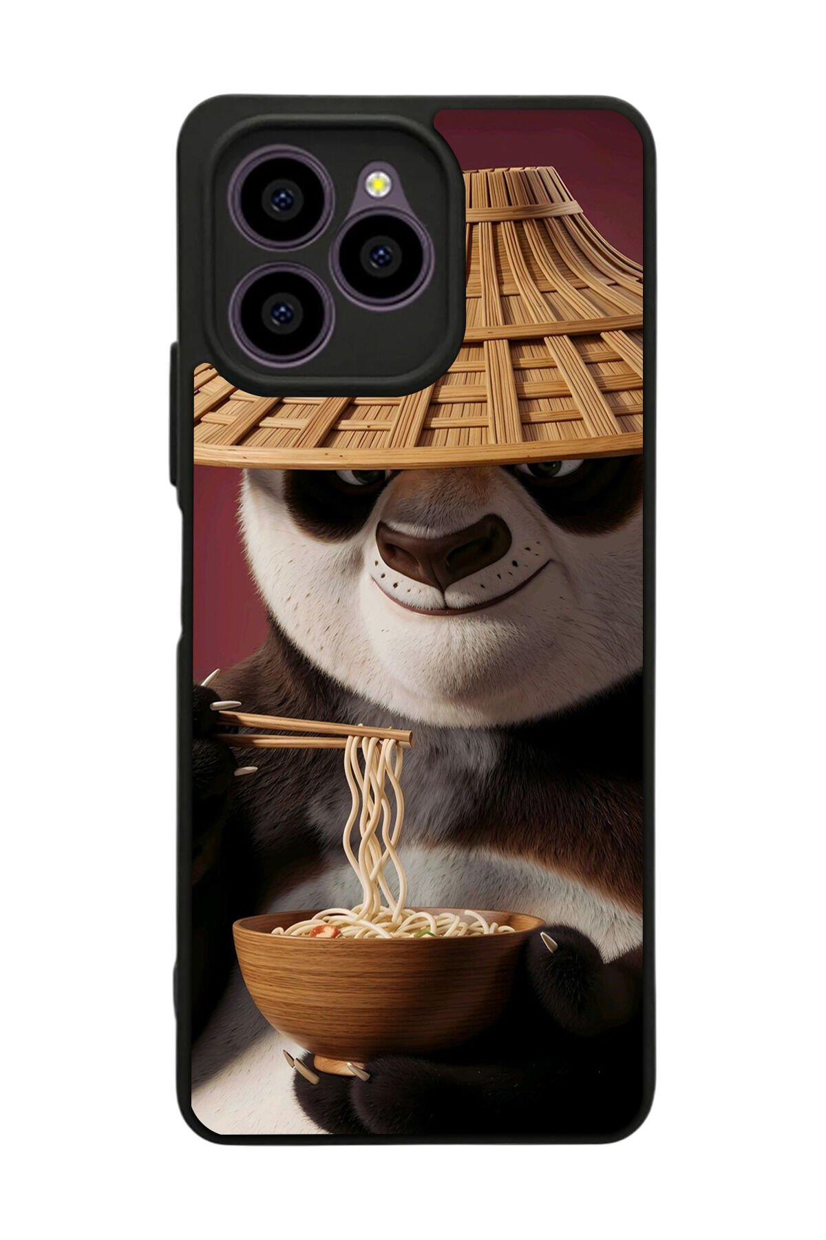 Omix X6 Uyumlu Kung Fu Panda Tasarımlı Glossy Premium Kılıf