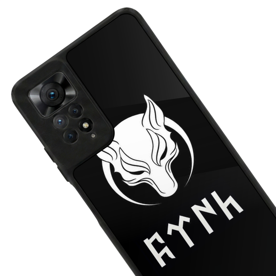 Xiaomi Redmi Note 11 Pro Uyumlu Bozkurt Tasarımlı Glossy Premium Kılıf