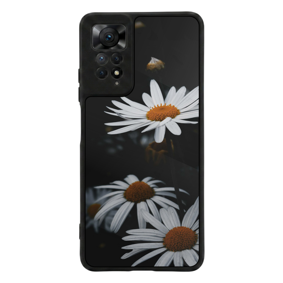 Xiaomi Redmi Note 12 Pro Uyumlu Cicek Tasarımlı Glossy Premium Kılıf