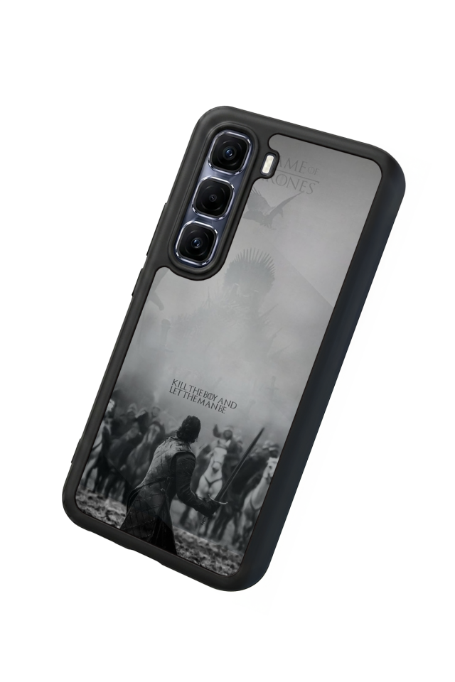 Infinix Hot 60 Pro Plus Uyumlu GameOfThrones Tasarımlı Glossy Premium Kılıf