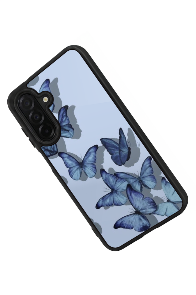 Samsung Galaxy A36 Uyumlu Kelebek Tasarımlı Glossy Premium Kılıf