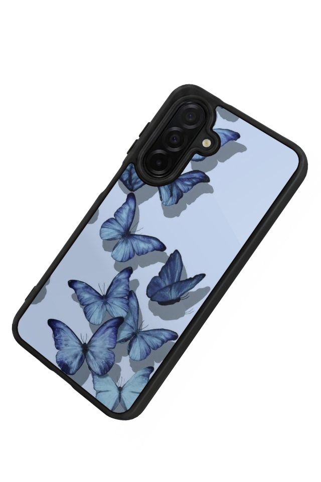Samsung Galaxy A36 Uyumlu Kelebek Tasarımlı Glossy Premium Kılıf
