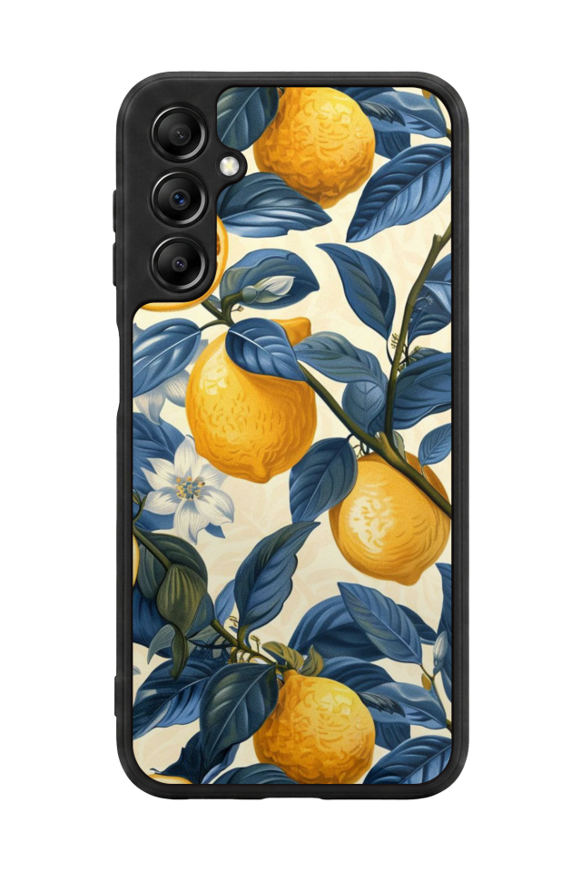 Samsung Galaxy A14 Uyumlu Limon Tasarımlı Glossy Premium Kılıf