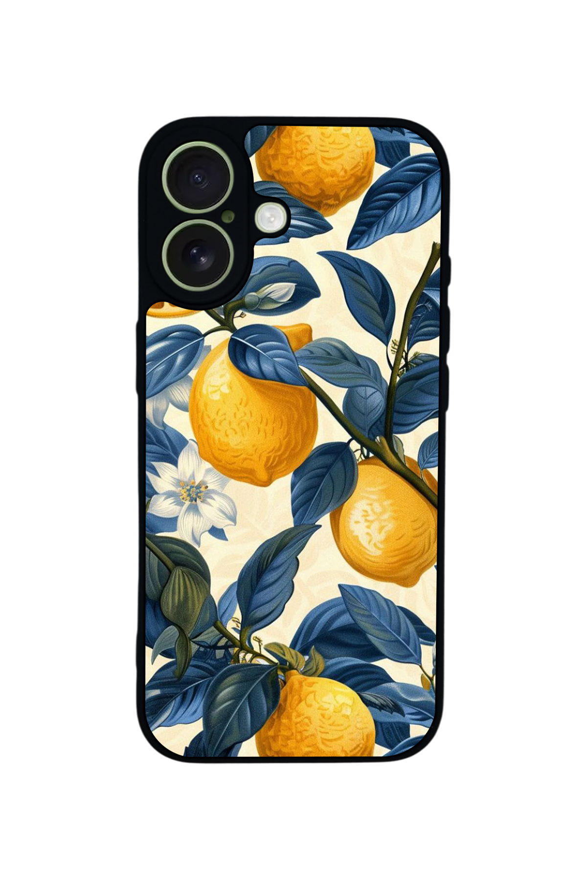 iPhone 17 Uyumlu Limon Tasarımlı Glossy Premium Kılıf