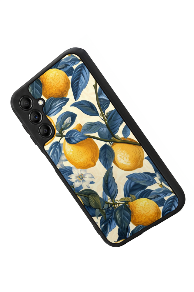 Samsung Galaxy A14 Uyumlu Limon Tasarımlı Glossy Premium Kılıf