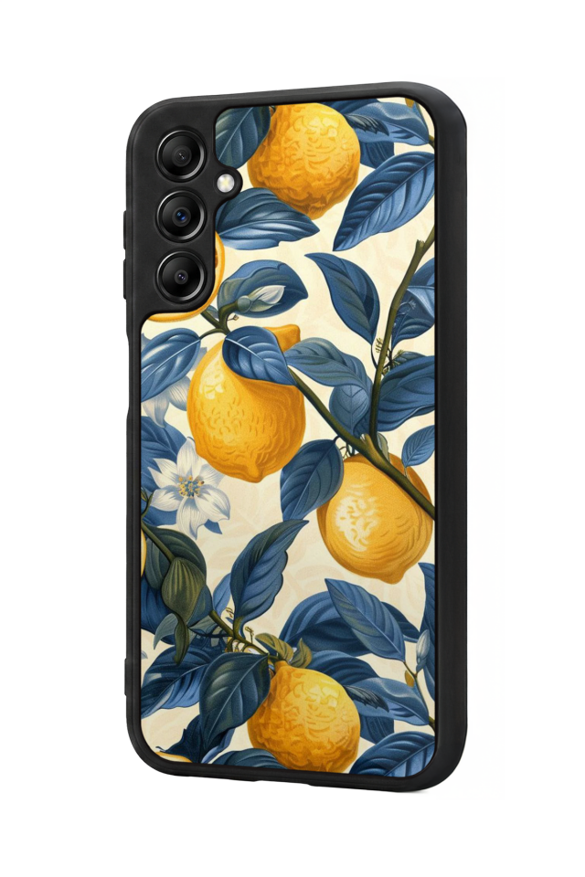 Samsung Galaxy A14 Uyumlu Limon Tasarımlı Glossy Premium Kılıf