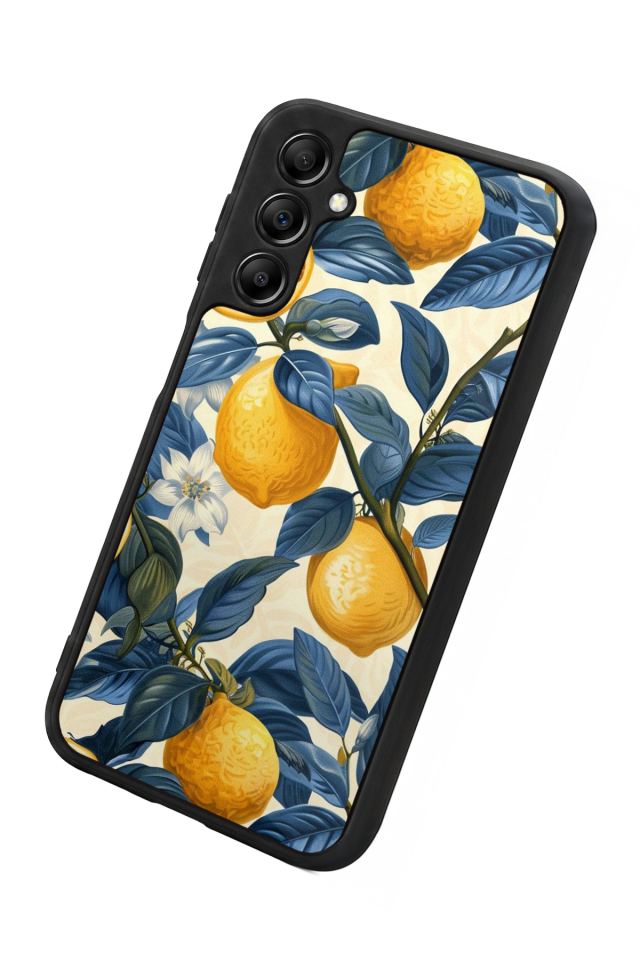 Samsung Galaxy A14 Uyumlu Limon Tasarımlı Glossy Premium Kılıf