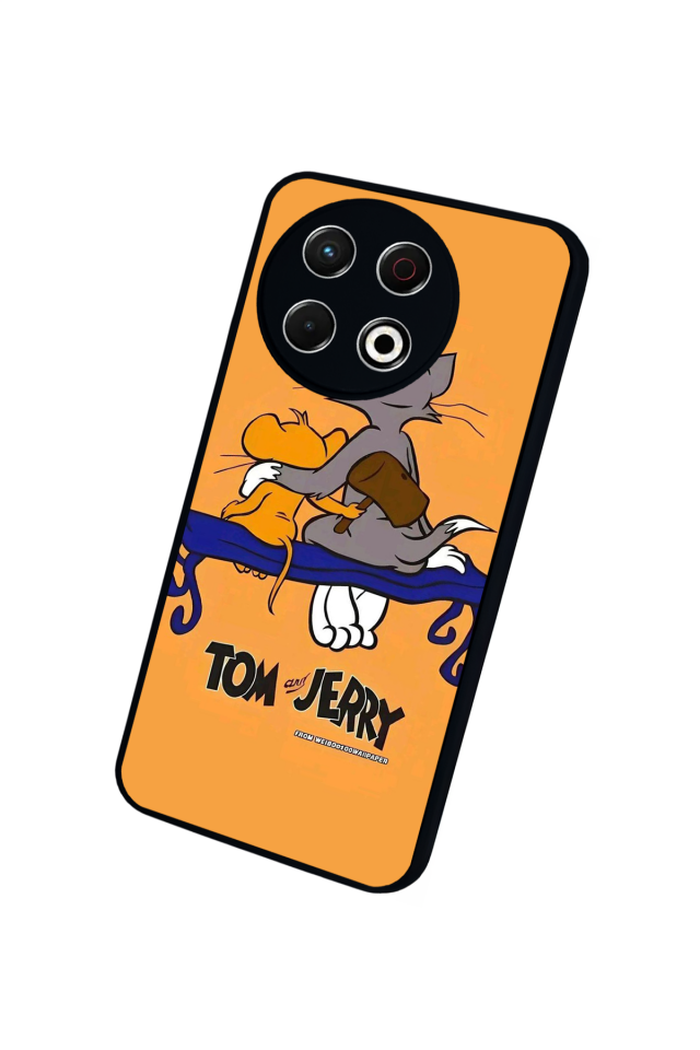 Tecno Spark 30 Pro Uyumlu Leopar Tasarımlı Glossy Premium Kılıf