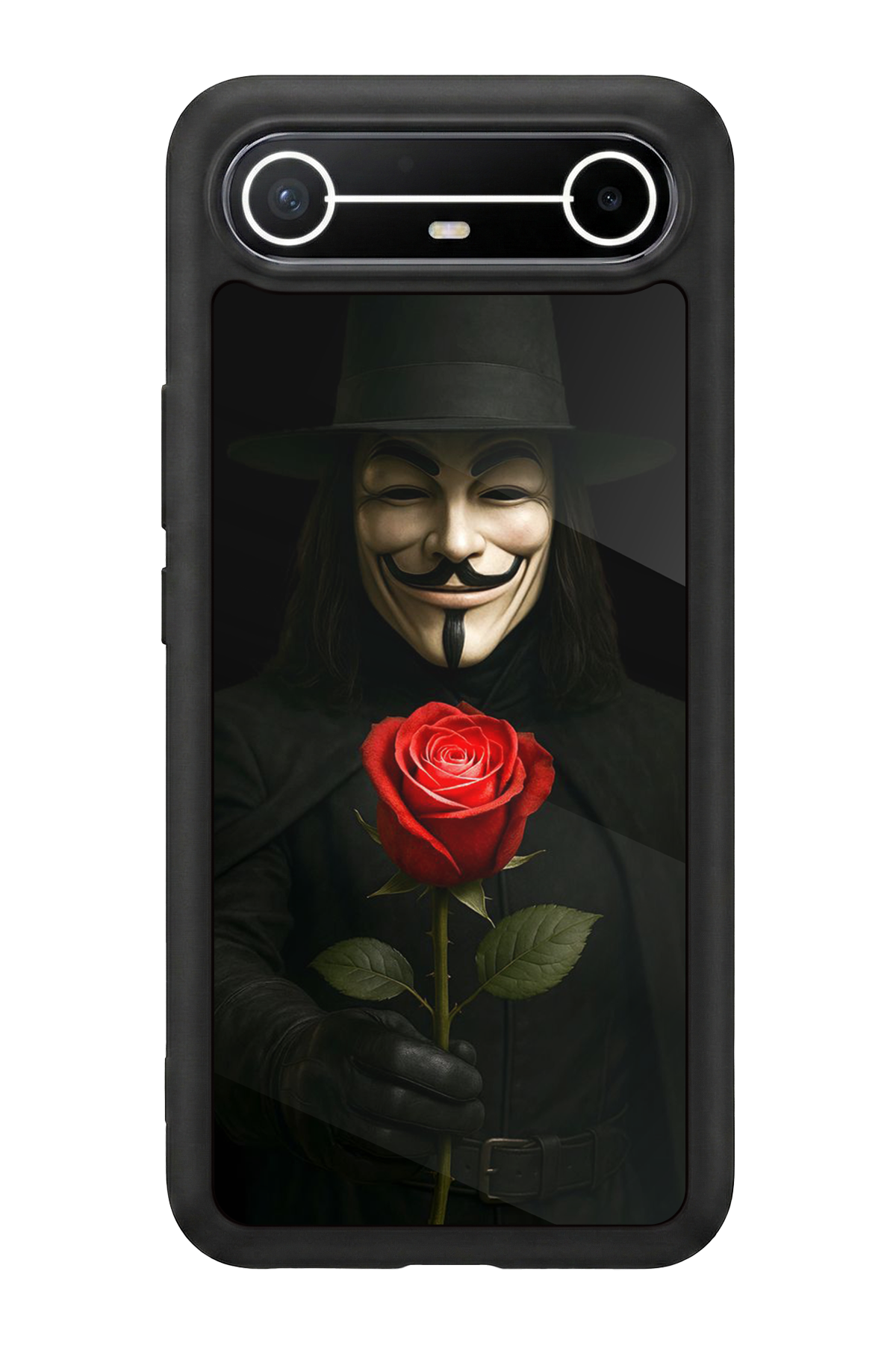 Tecno Spark Slim 5G Uyumlu Vendetta Tasarımlı Glossy Premium Kılıf