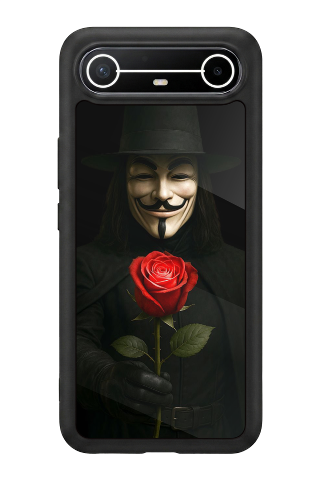 Tecno Spark Slim 5G Uyumlu Vendetta Tasarımlı Glossy Premium Kılıf