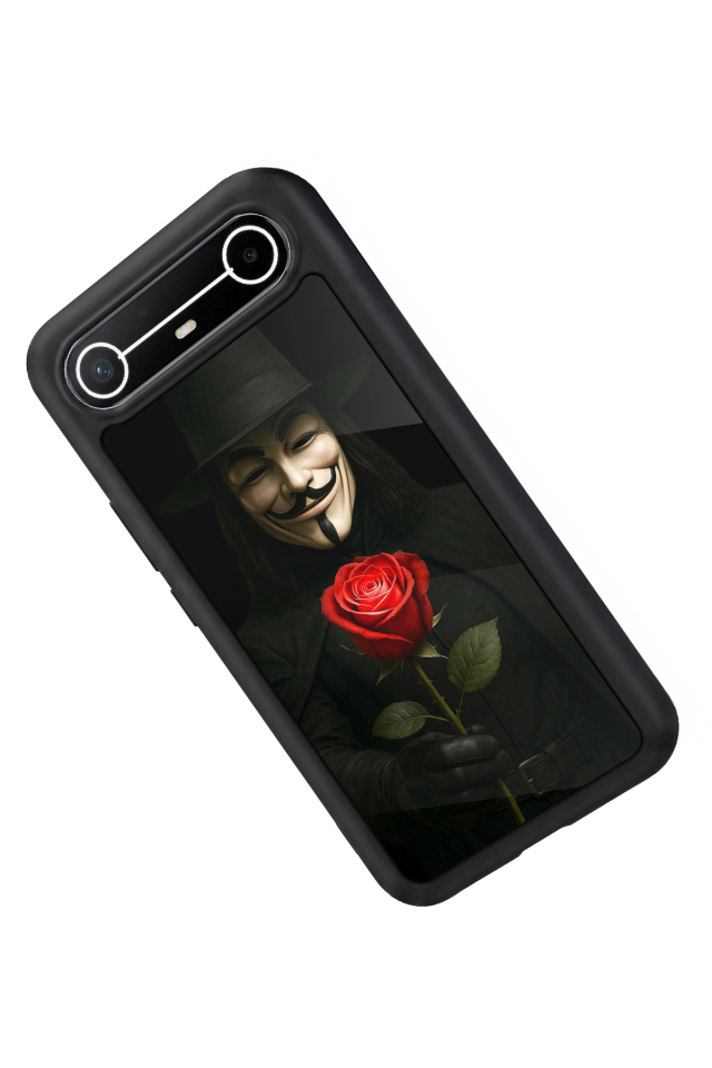 Tecno Spark Slim 5G Uyumlu Vendetta Tasarımlı Glossy Premium Kılıf