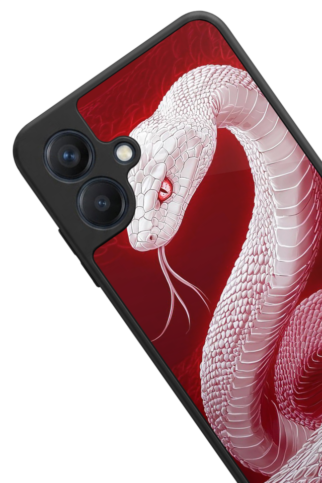 Samsung Galaxy A07 Uyumlu Yılan Tasarımlı Glossy Premium Kılıf