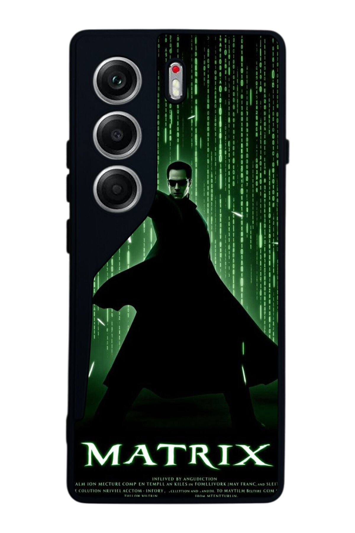 Tecno Camon 40 Uyumlu Matrix Tecno Camon 40 Tasarımlı Glossy Premium Kılıf