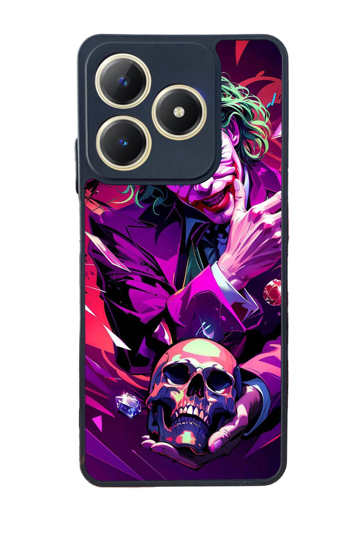 Realme C63 Mat Uyumlu Siyah Kılıf – Yumuşak Silikon, Koruyucu, Şok Emici Kapak