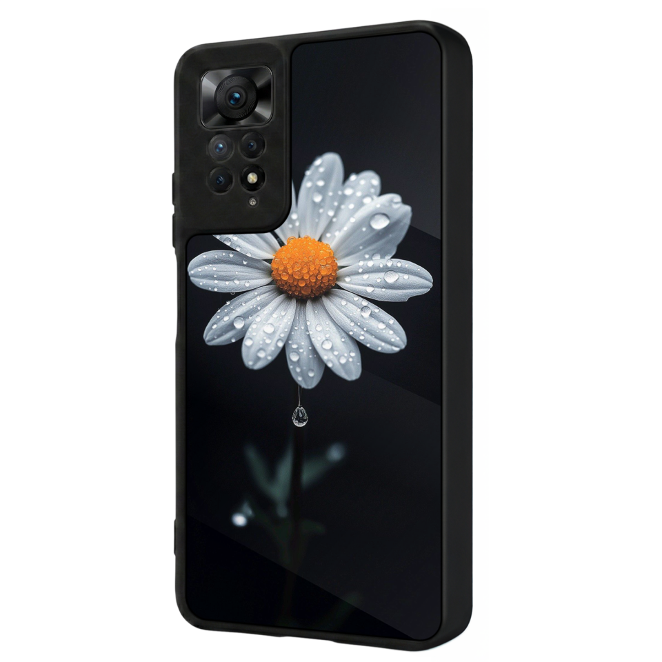 Xiaomi Redmi Note 12 Pro Uyumlu Cicek Tasarımlı Glossy Premium Kılıf