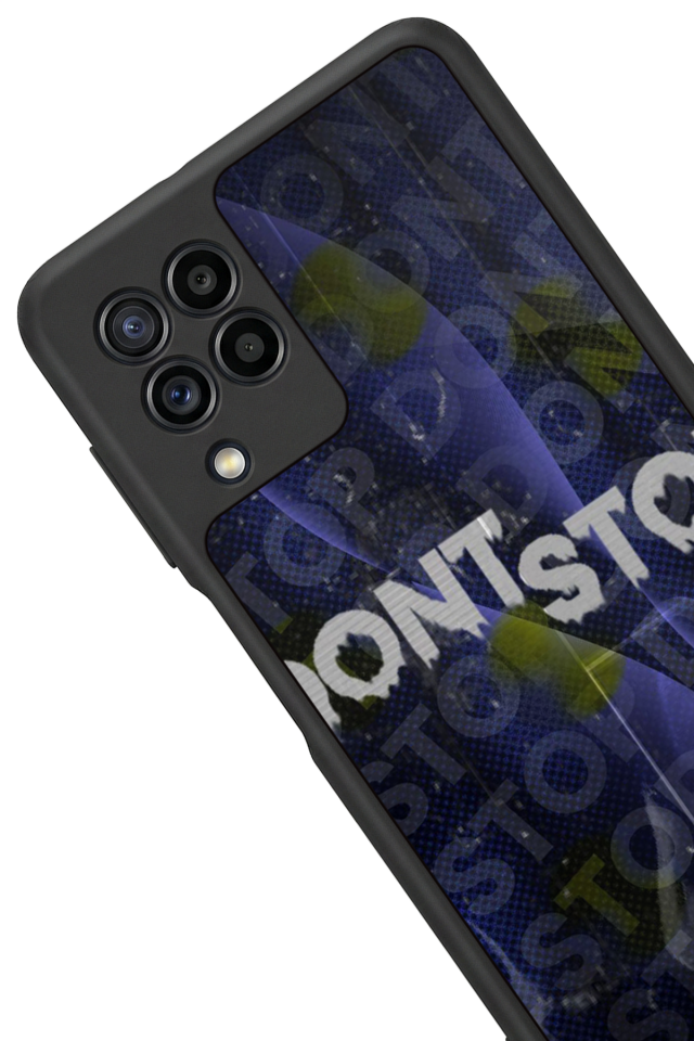 Samsung Galaxy M22 Uyumlu Dont Stop Tasarımlı Glossy Premium Kılıf