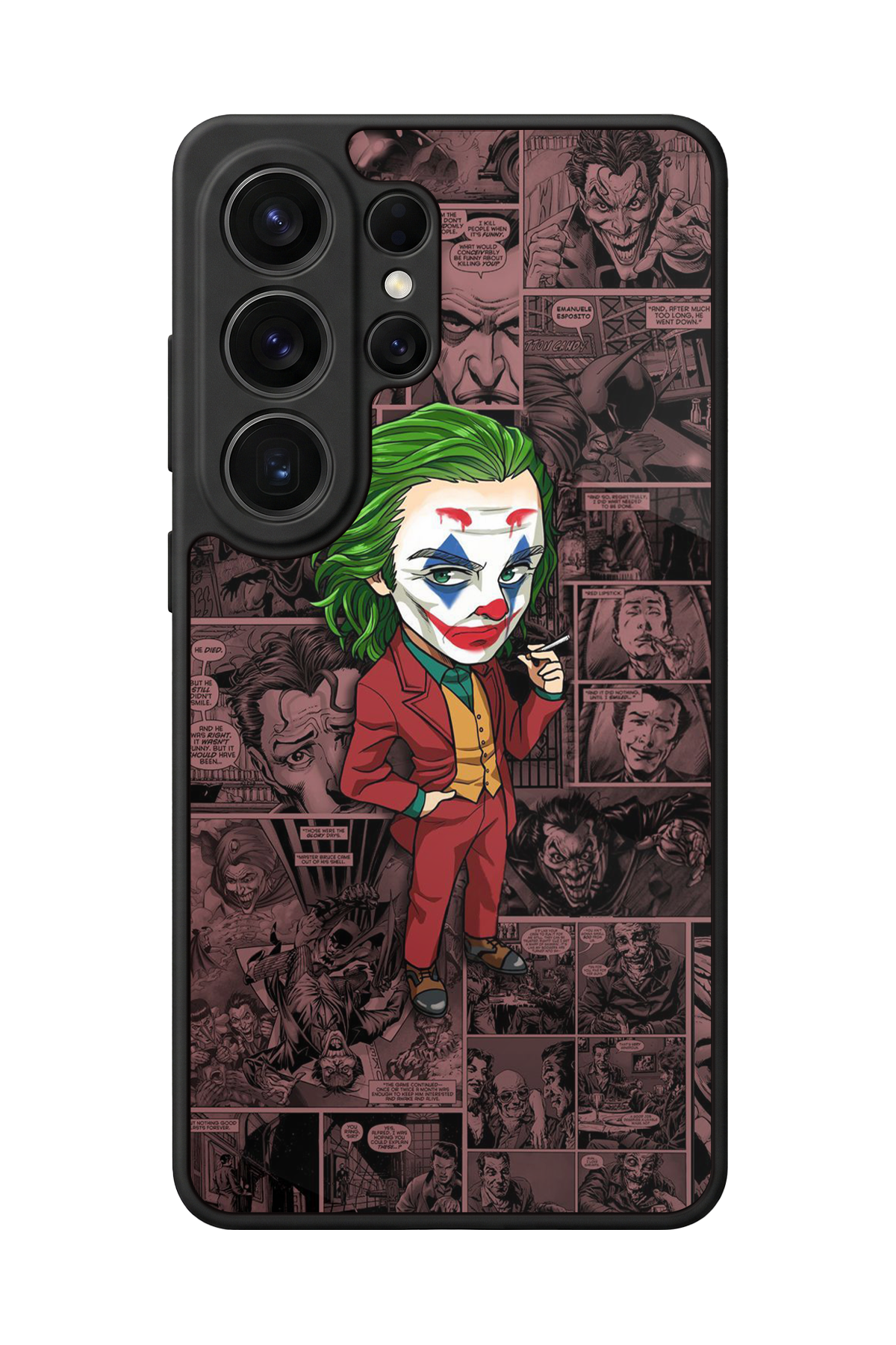 Samsung Galaxy S26 Ultra Uyumlu Joker Tasarımlı Glossy Premium Kılıf