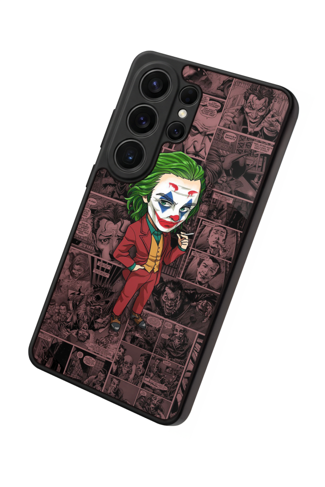 Samsung Galaxy S26 Ultra Uyumlu Joker Tasarımlı Glossy Premium Kılıf