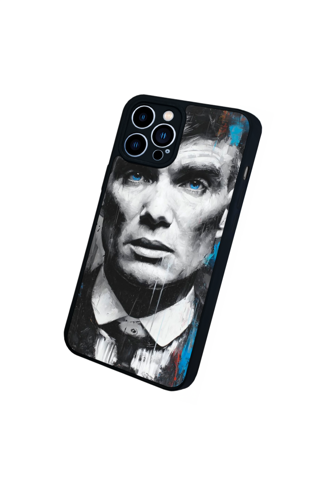 iPhone 13 Pro Max Uyumlu Peaky Blinders Tasarımlı Glossy Premium Kılıf
