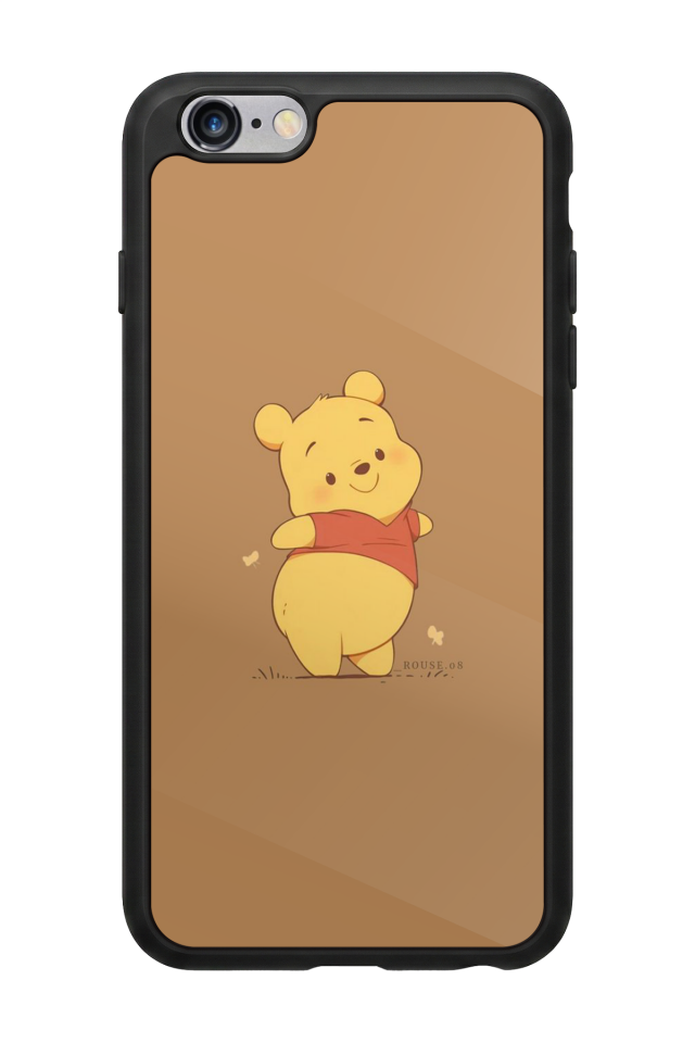 iPhone 6s Plus Uyumlu Winnie Tasarımlı Glossy Premium Kılıf