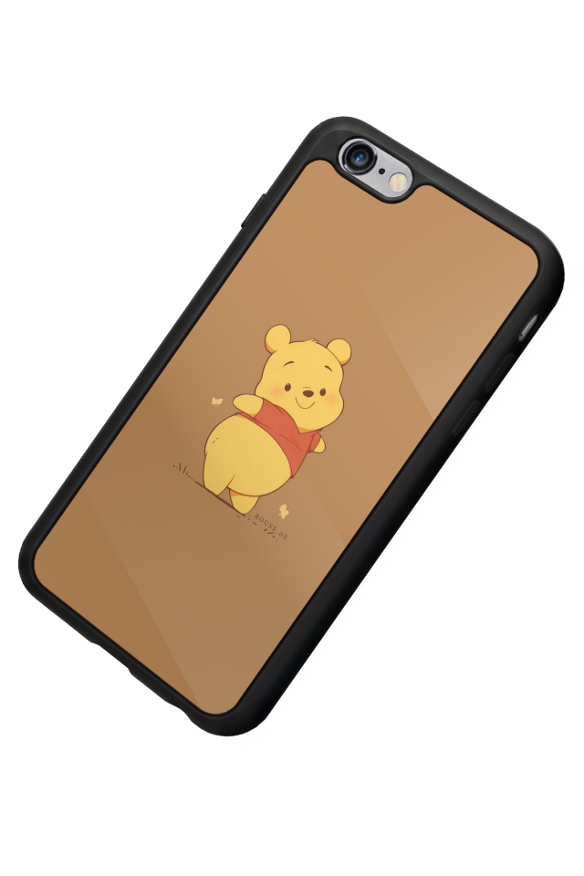 iPhone 6s Plus Uyumlu Winnie Tasarımlı Glossy Premium Kılıf