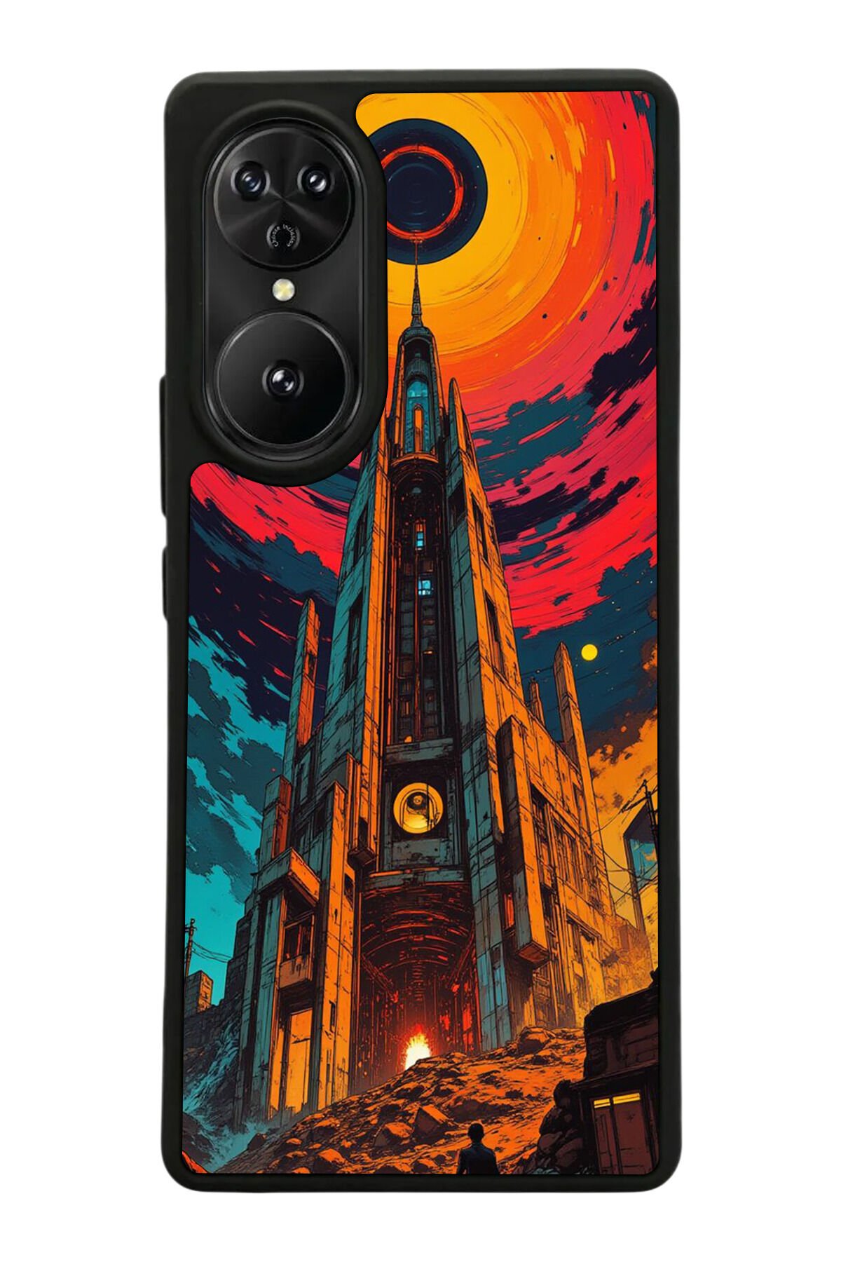 Reeder S19 Max Pro S EDGE Uyumlu Abstract Tasarımlı Glossy Premium Kılıf