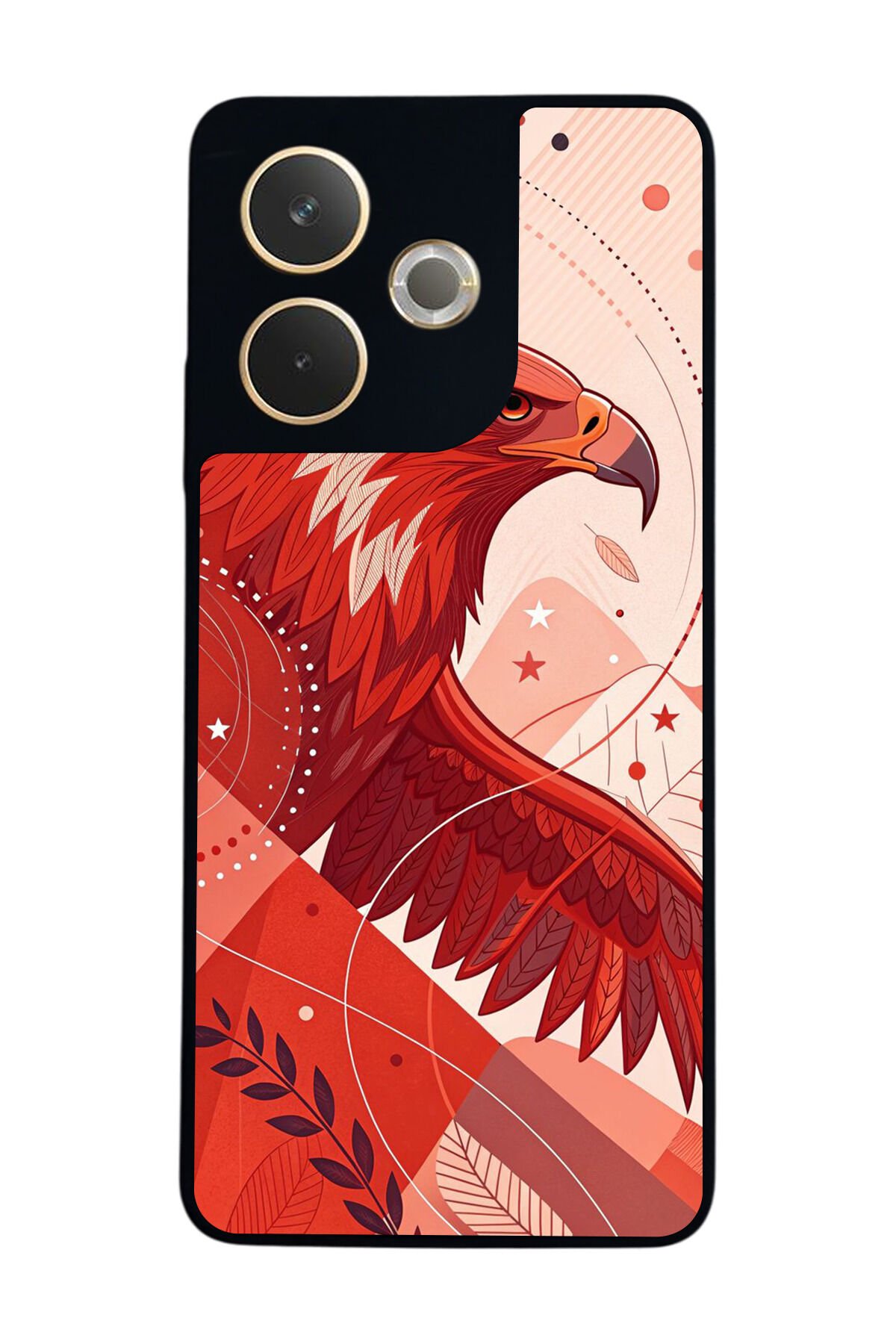 Oppo A5 Pro Uyumlu Besiktas Tasarımlı Glossy Premium Kılıf