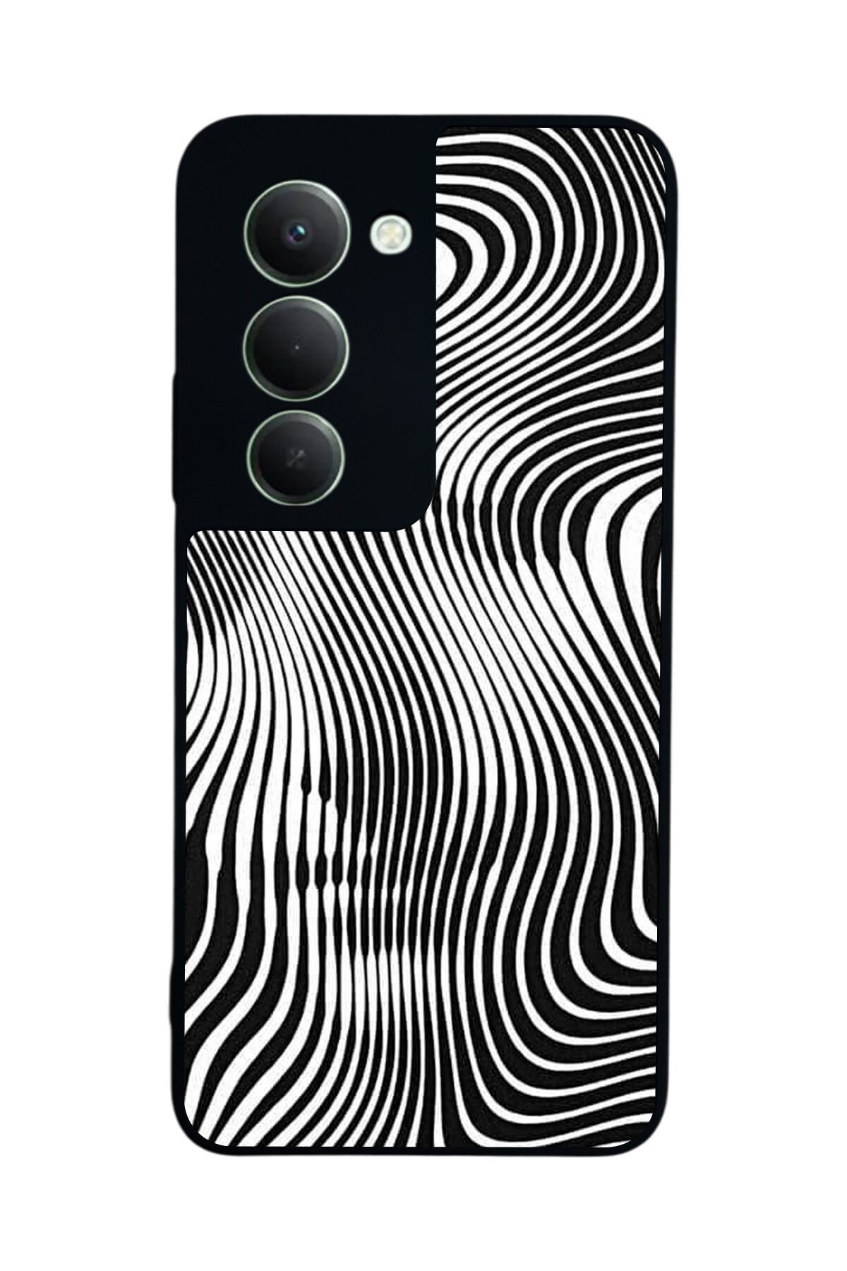 Xiaomi Redmi 15 5G Uyumlu Çizgi Sanatı Tasarımlı Glossy Premium Kılıf