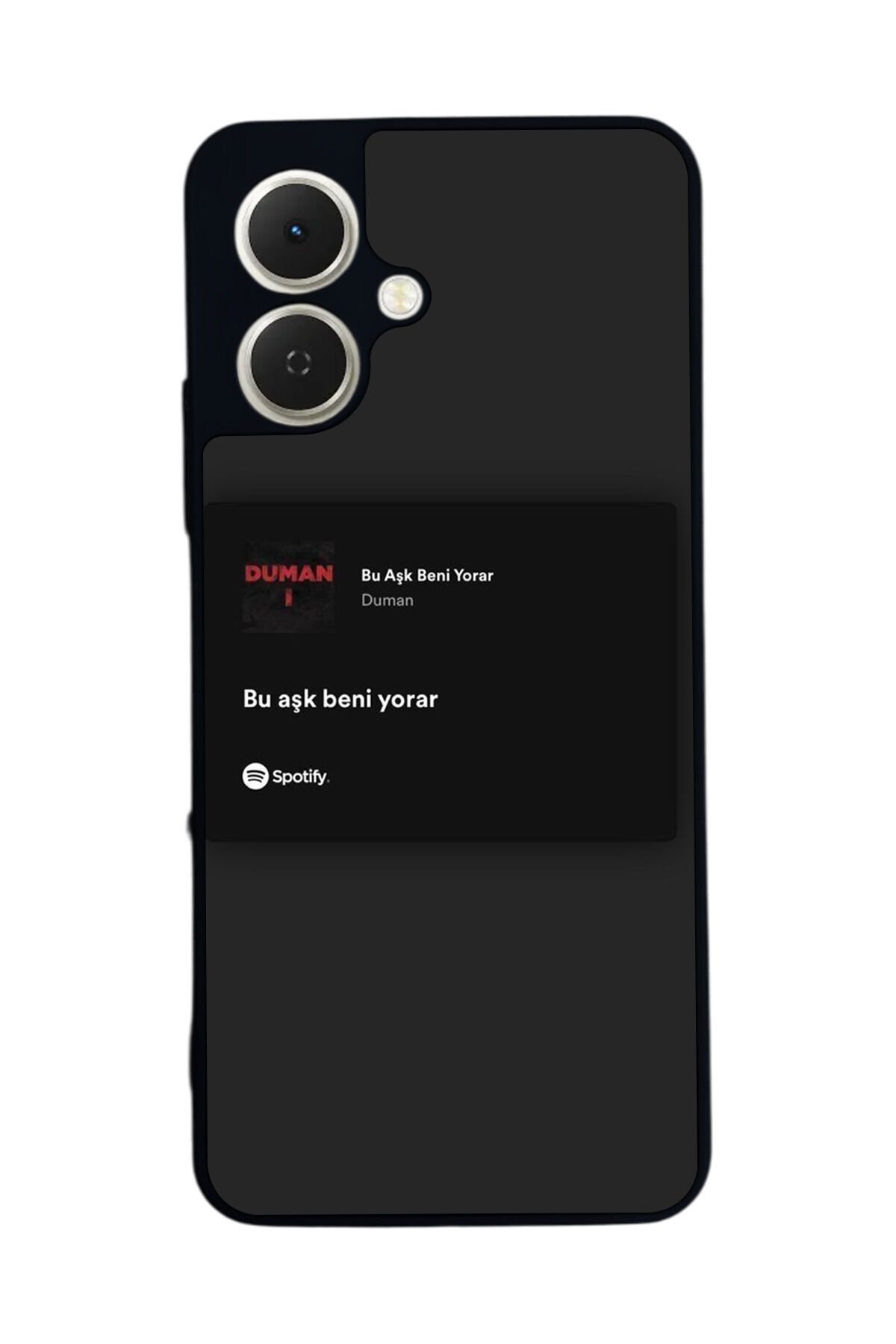 Tecno Spark GO 2 Uyumlu Sarki Sozleri Tasarımlı Glossy Premium Kılıf