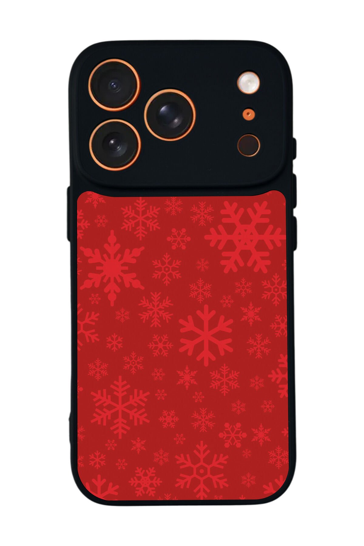 iPhone 17 Pro Max Uyumlu Yilbasi Christmas Tasarımlı Glossy Premium Kılıf
