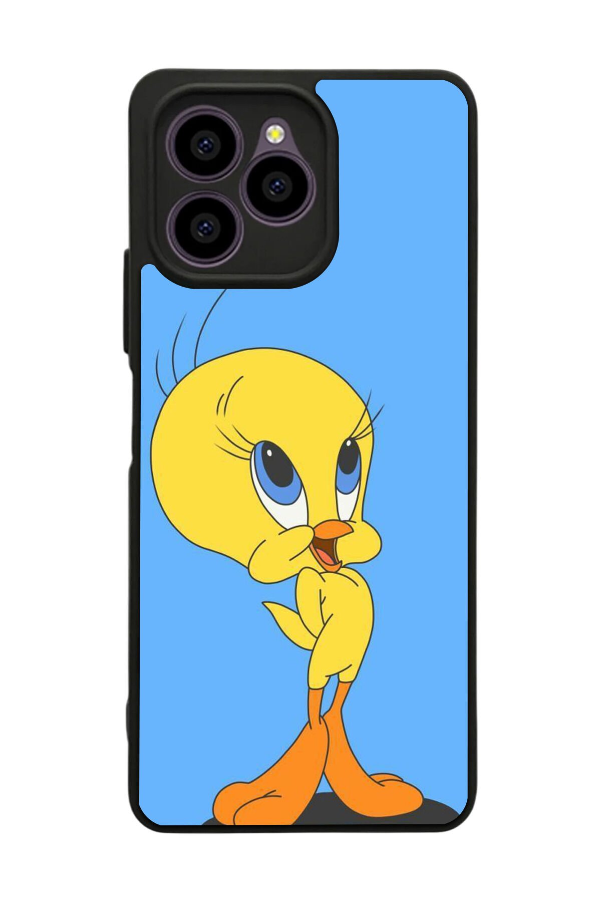 Omix X6 Uyumlu Tweety Tasarımlı Glossy Premium Kılıf