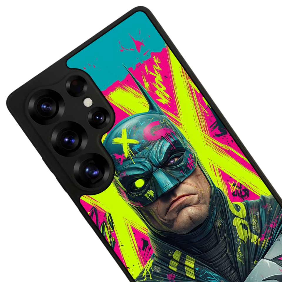 Samsung Galaxy S25 Ultra Uyumlu Batman Tasarımlı Glossy Premium Kılıf