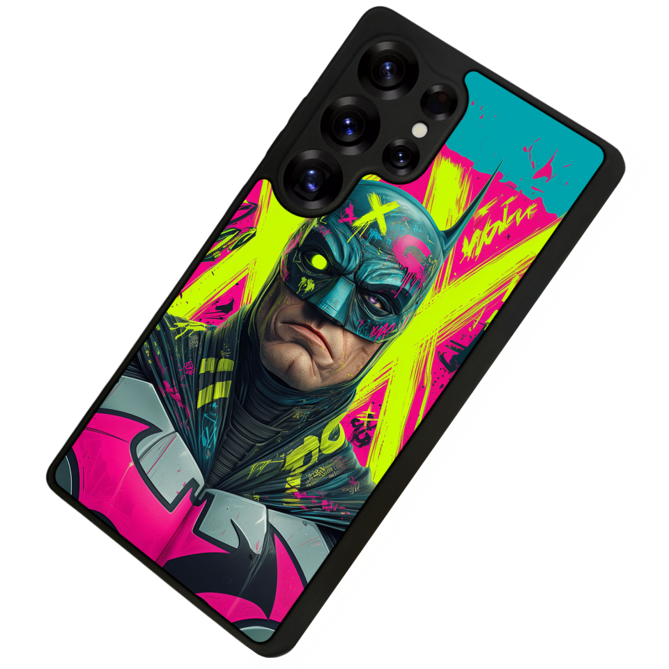 Samsung Galaxy S25 Ultra Uyumlu Batman Tasarımlı Glossy Premium Kılıf
