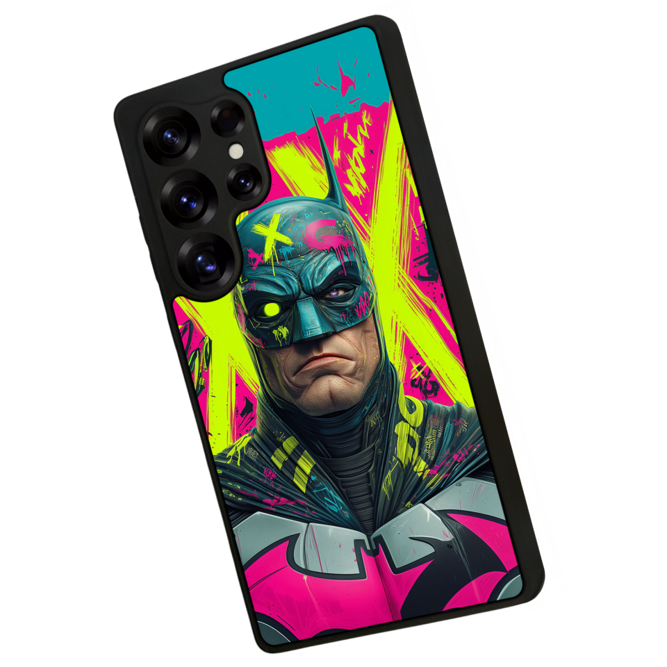 Samsung Galaxy S25 Ultra Uyumlu Batman Tasarımlı Glossy Premium Kılıf
