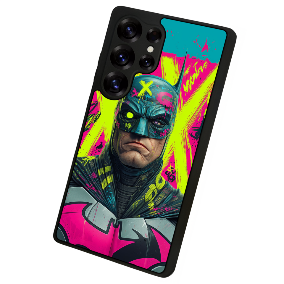 Samsung Galaxy S25 Ultra Uyumlu Batman Tasarımlı Glossy Premium Kılıf