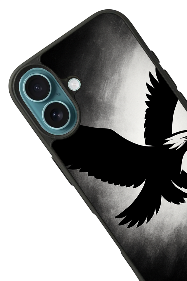 iPhone 16 Uyumlu Besiktas Tasarımlı Glossy Premium Kılıf