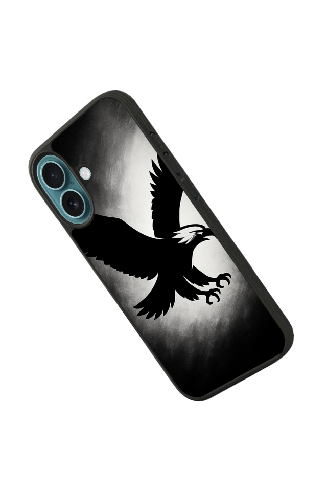 iPhone 16 Uyumlu Besiktas Tasarımlı Glossy Premium Kılıf