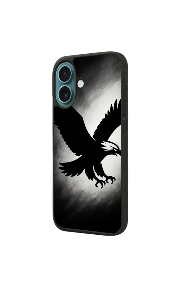 iPhone 16 Uyumlu Besiktas Tasarımlı Glossy Premium Kılıf