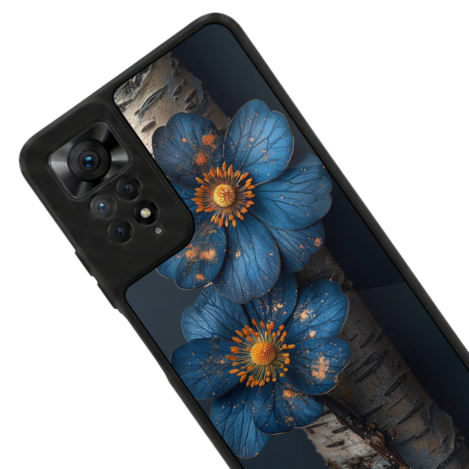 Xiaomi Redmi Note 12 Pro Uyumlu Cicek Tasarımlı Glossy Premium Kılıf