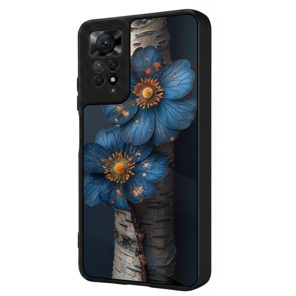 Xiaomi Redmi Note 12 Pro Uyumlu Cicek Tasarımlı Glossy Premium Kılıf