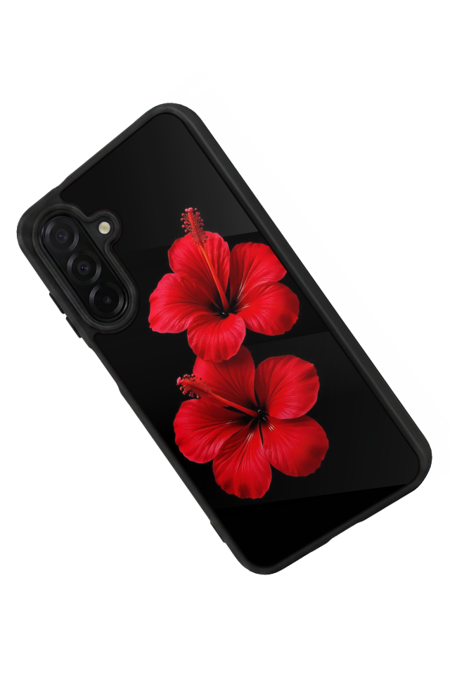 Samsung Galaxy A26 Uyumlu Cicek Tasarımlı Glossy Premium Kılıf