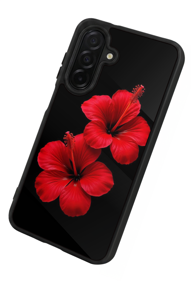 Samsung Galaxy A26 Uyumlu Cicek Tasarımlı Glossy Premium Kılıf