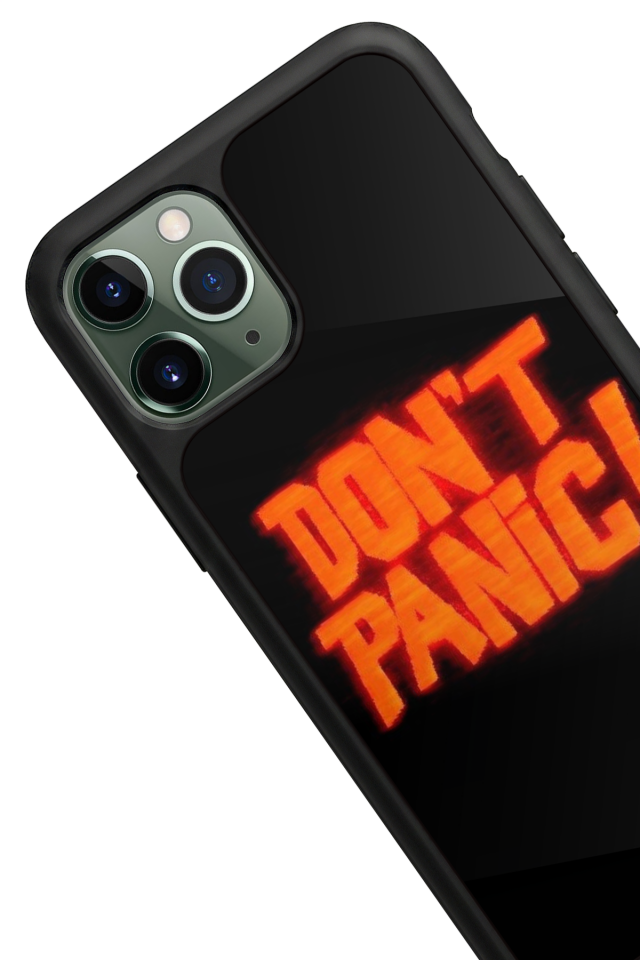 iPhone 11 Pro Uyumlu Dont Stop Tasarımlı Glossy Premium Kılıf