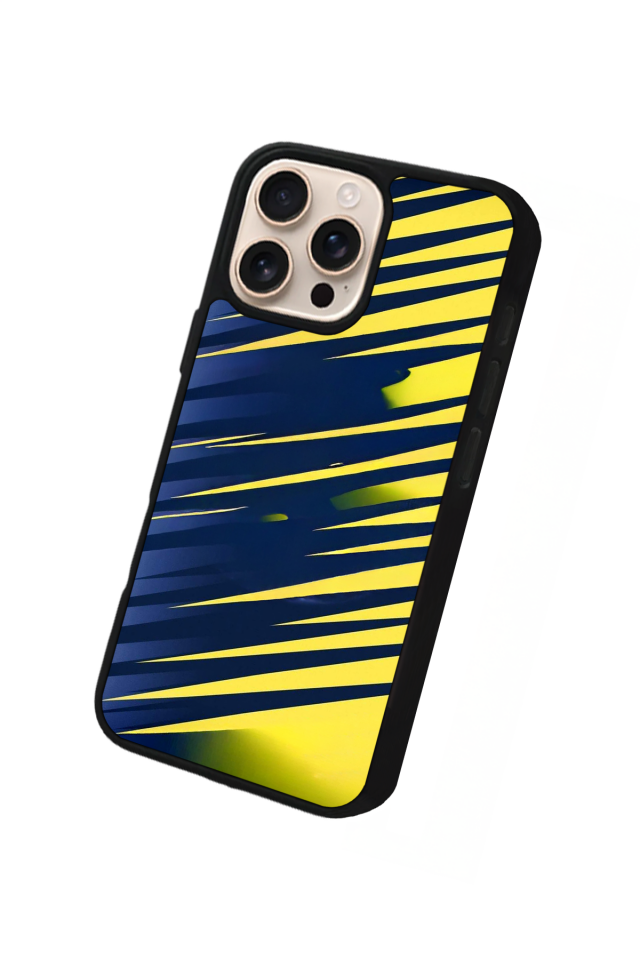 iPhone 16 Pro Uyumlu Fenerbahce Tasarımlı Glossy Premium Kılıf