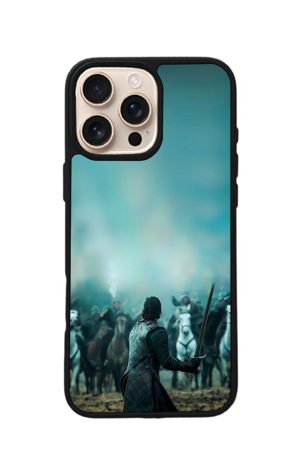 iPhone 15 Pro Max Uyumlu GameOfThrones Tasarımlı Glossy Premium Kılıf