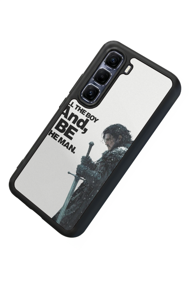 Infinix Hot 60 Pro Plus Uyumlu GameOfThrones Tasarımlı Glossy Premium Kılıf