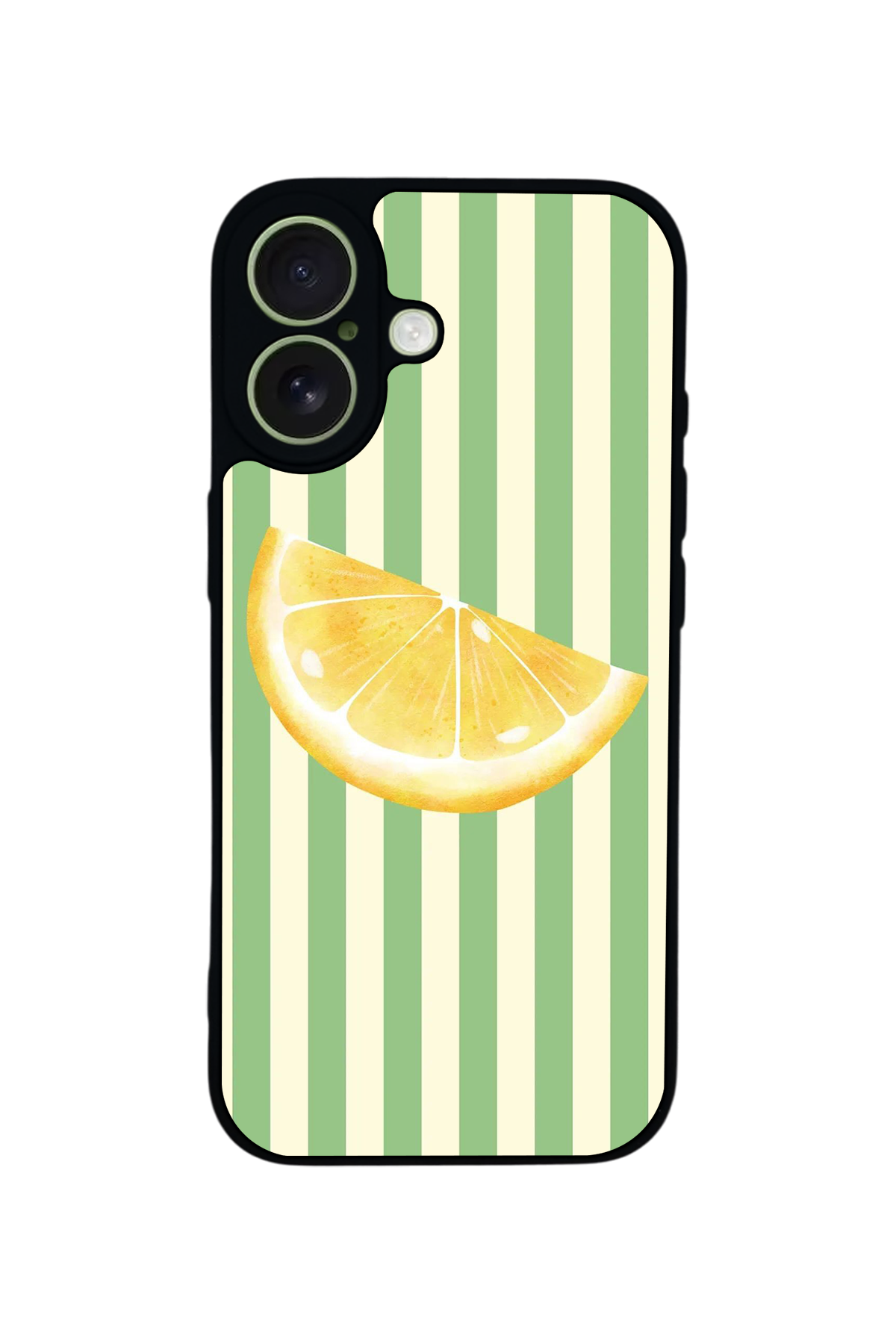 iPhone 17 Uyumlu Limon Tasarımlı Glossy Premium Kılıf
