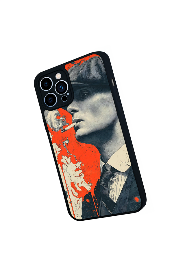 iPhone 13 Pro Max Uyumlu Peaky Blinders Tasarımlı Glossy Premium Kılıf