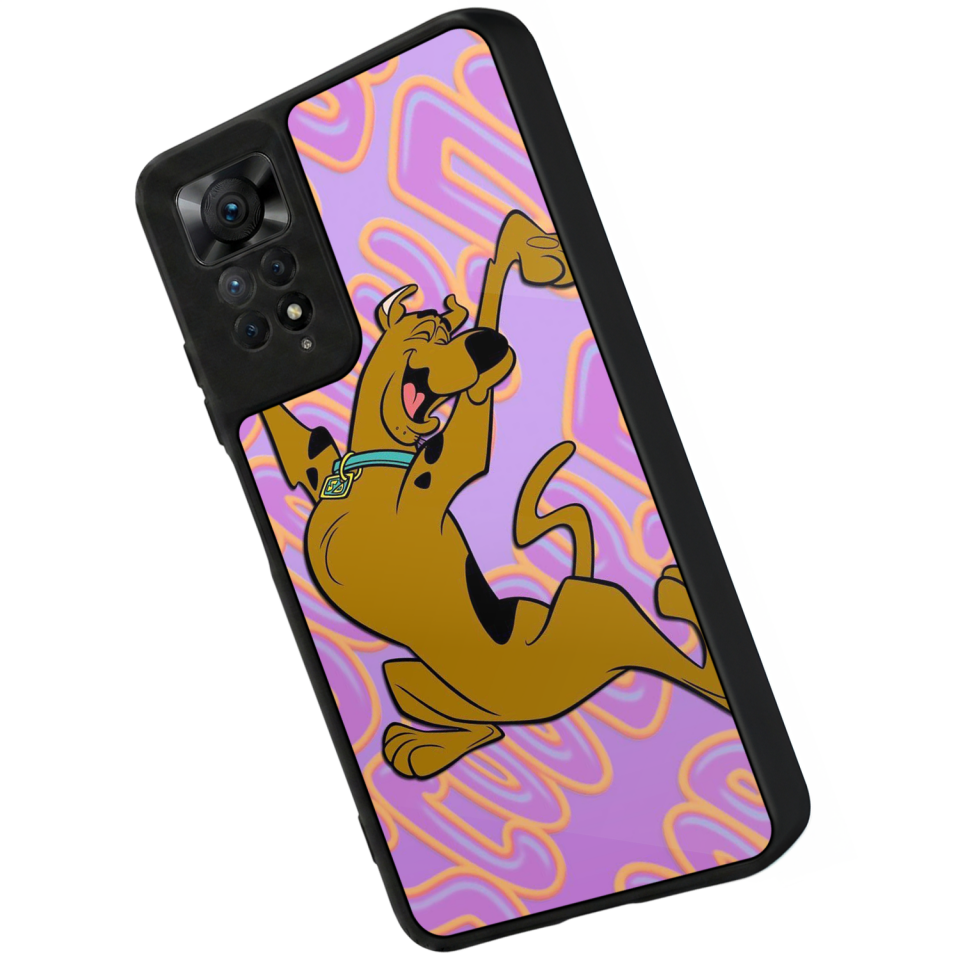 Xiaomi Redmi Note 11 Pro Uyumlu Scooby Doo Tasarımlı Glossy Premium Kılıf
