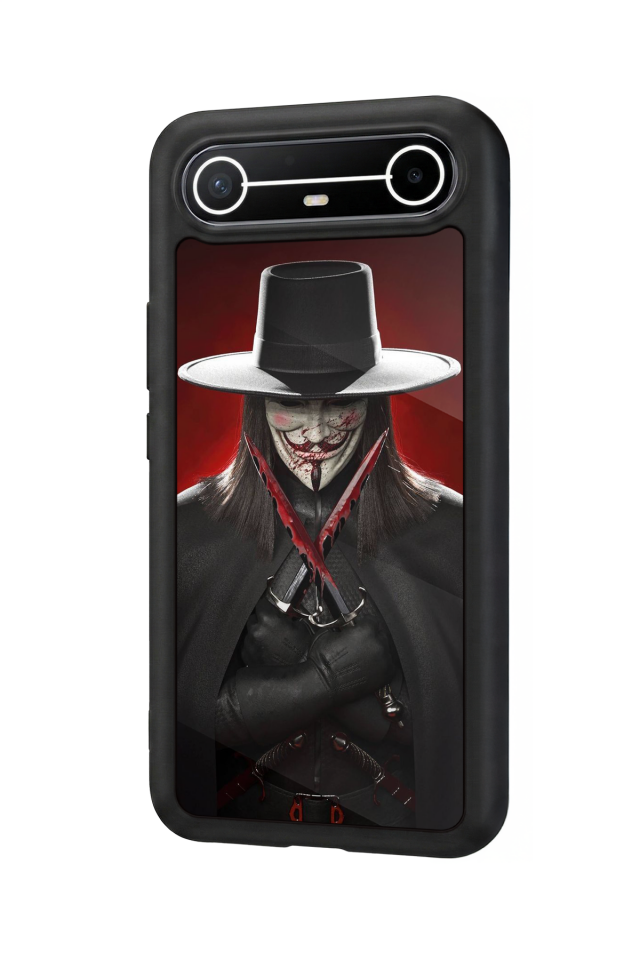 Tecno Spark Slim 5G Uyumlu Vendetta Tasarımlı Glossy Premium Kılıf